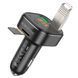 Автомобільний зарядний пристрій з FM-модулятором BOROFONE BC43 Flash QC3.0 car BT FM transmitter 18W Black 656-00573 фото 5