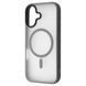 Чохол WAVE Matte Insane Case with Magnetic Ring для iPhone 16 Gray 656-07870 фото 1