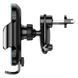 Тримач для мобiльного з БЗП Baseus Light Electric Holder Black 656-00514 фото 3