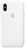 Силиконовый чехол для iPhone X/XS White 208-00099 фото