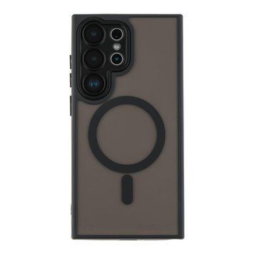 Чохол TPU+PC Magnetic Matte Camera Lens with Magsafe для Samsung Galaxy S25 5G (S931) Black 757-00357 фото