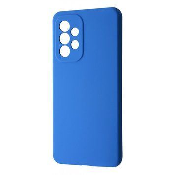 Чехол WAVE Full Silicone Cover для Samsung Galaxy A53 (A536B) Blue 656-07019 фото