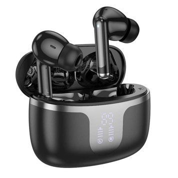 Беспроводные наушники HOCO EQ10 Plus Harmony true wireless ANC+ENC Noise Reduction BT headset Black 656-03857 фото