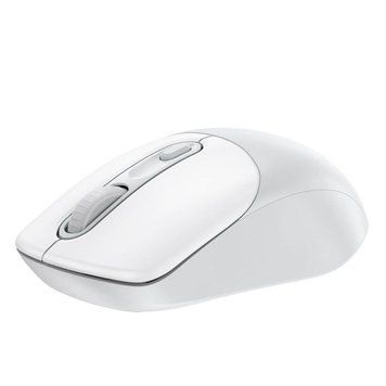 Манипулятор мышь HOCO GM28 2.4G business wireless mouse White Gray 656-03240 фото