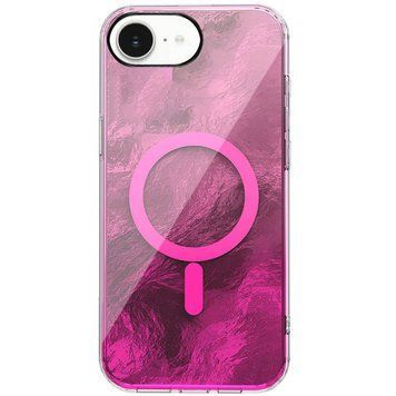 Чохол TPU Shiny Mountain (MagFit) для Apple iPhone 16e\17e (6.1") Pink 555-02861 фото