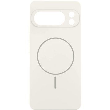 Чехол Silicone Cover Lakshmi Full Camera with MagFit для Google Pixel 9 Pro XL Белый 555-02066 фото
