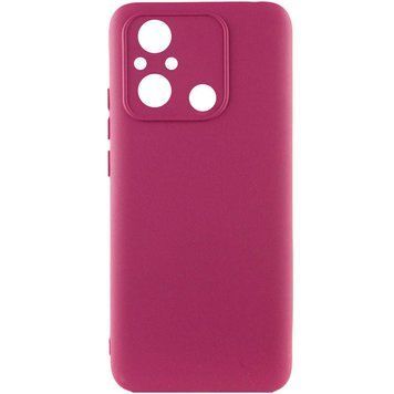 Чохол Silicone Cover Lakshmi Full Camera для Xiaomi Redmi 12C Marsala 777-07133 фото