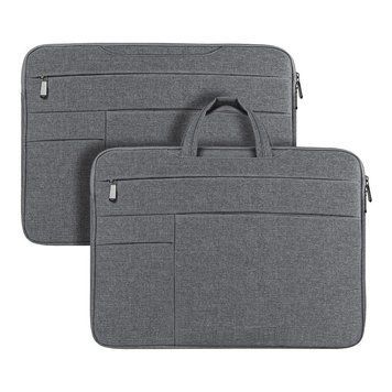 Сумка для ноутбука Dux Ducis LBTD Multi-Pocket Handbag for 15.5"-16" Dark Grey 757-00200 фото