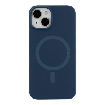 Чохол Glow Silicone Case with Magsafe для iPhone 14 Dark blue 214-03893 фото