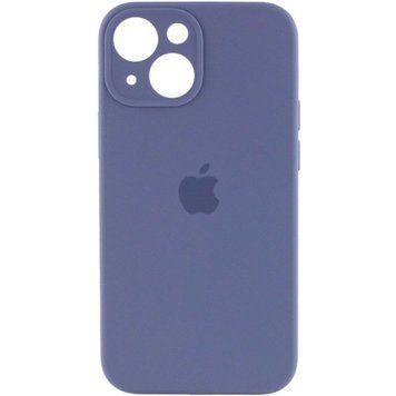 Силіконовий чохол з закритою камерою для iPhone 14 Lavender Grey 666-00804 фото