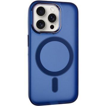 Чехол TPU+PC Lily with MagSafe для Apple iPhone 13 Pro (6.1") Deep Navy 214-03621 фото