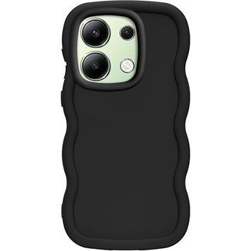 Чехол TPU Ripple для Xiaomi Redmi Note 13 Pro 4G / Poco M6 Pro 4G / Note 14S Black 555-01131 фото