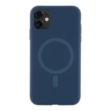 Чохол Glow Silicone Case with Magsafe для iPhone 11 Dark blue 214-03843 фото