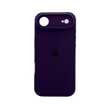 Силіконовий чохол з закритою камерою для iPhone 17 Air Berry Purple 666-04411 фото