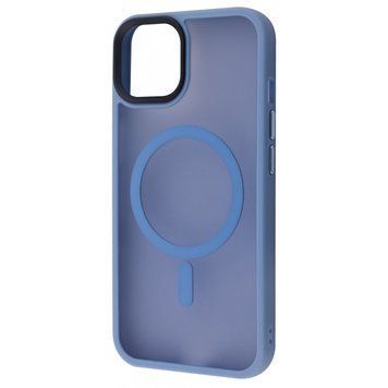 Чехол WAVE Matte Insane Case with Magnetic Ring для iPhone 13 Blue 656-07794 фото