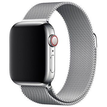 Ремінець Milanese Loop Design для Apple Watch 38/40/41/42mm(ser.10) Серебряный 212-01167 фото