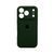 Силиконовый чехол с закрытой камерой для iPhone 17 Pro Dark Green 666-04261 фото