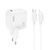 Сетевое зарядное устройство Hoco C112A Advantage PD30W Type-C to Lightning 1m Белый 209-00350 фото