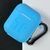Силіконовий чохол із карабіном для навушників AirPods Pro 2 Azure 203-00512 фото