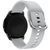 Ремінець Универс 20mm Silicone Original Design для Samsung/Amazfit/Huawei Grey 212-02707 фото