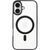 TPU+PC чохол Blueo Skin Friendly Frosted with MagSafe для Apple iPhone 16 (6.1") Black 777-07921 фото