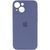 Силиконовый чехол с закрытой камерой для iPhone 14 Lavender Grey 666-00804 фото