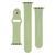 Ремінець для Apple Watch Band Silicone Two-Piece 38/40/41 mm Avocado Green 212-02109 фото