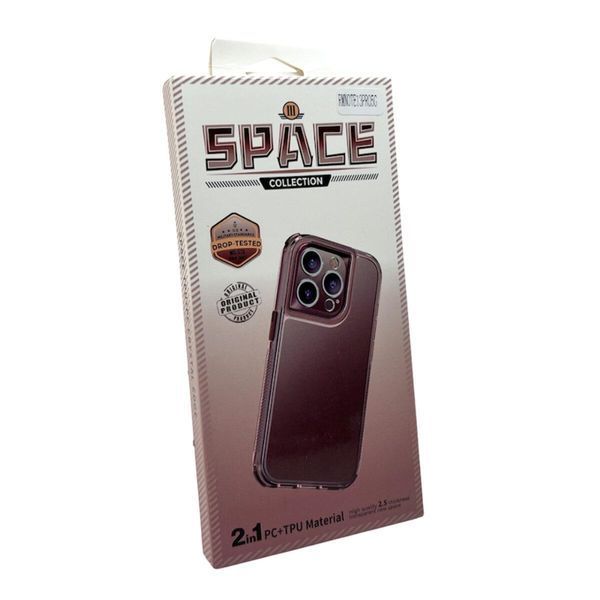 Противоударный чехол для смартфона Space III для Xiaomi Redmi Note 13 Pro 5G/Poco X6 Tea Brown 666-02240 фото