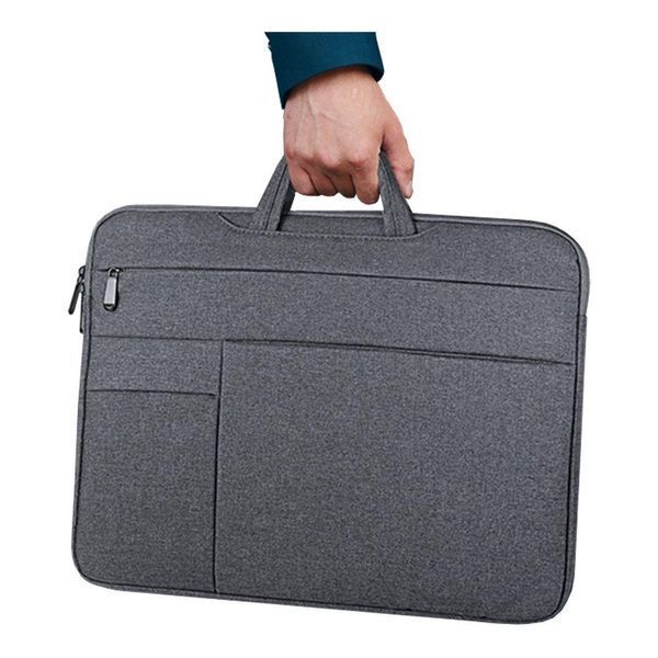 Сумка для ноутбука Dux Ducis LBTD Multi-Pocket Handbag for 15.5"-16" Dark Grey 757-00200 фото
