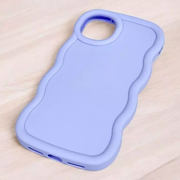 Чехол TPU Ripple для Apple iPhone 14 (6.1") Lilac Blue 555-01081 фото