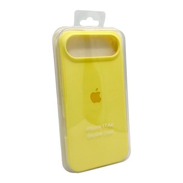 Силіконовий чохол для Apple iPhone 17 Air Yellow 208-06502 фото