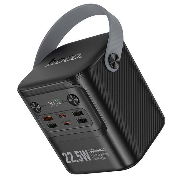 Power Bank Hoco J152 Tough 80000mAh 22.5W+PD20W Black 216-00161 фото