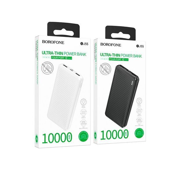 Power Bank Borofone BJ55 Graceful 10000 mAh Черный 656-01423 фото