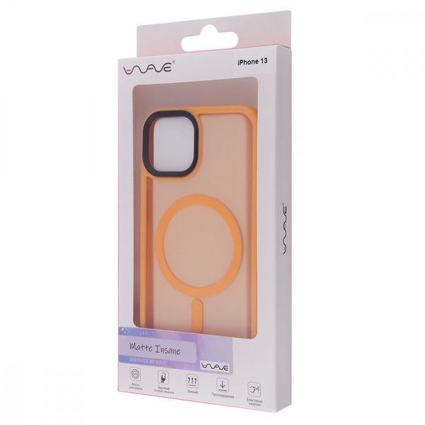 Чехол WAVE Matte Insane Case with Magnetic Ring для iPhone 13 Blue 656-07794 фото