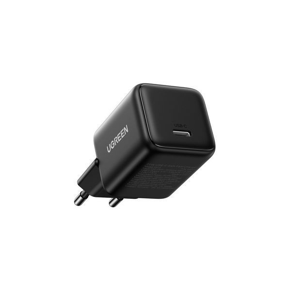 Мережевий зарядний пристрій UGREEN X512 20W USB-C GaN Fast Charger EU Black UGR-55553 фото