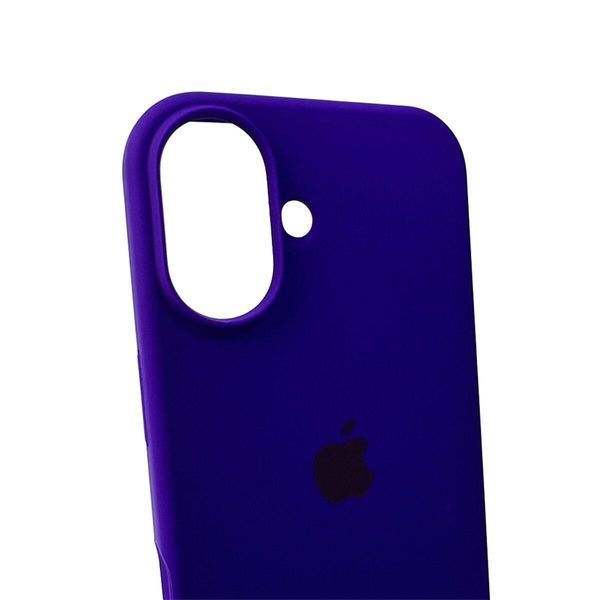 Силіконовий чохол для iPhone 16 Dark Purple 666-01166 фото
