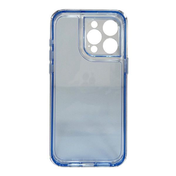 Противоударный чехол для смартфона Space III для iPhone 16 Pro Peak Blue 666-02004 фото