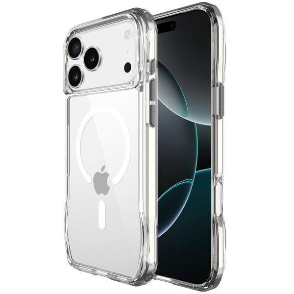 Чохол TPU Space Octagon with MagSafe для Apple iPhone 17 Pro (6.3") Clear 777-09040 фото
