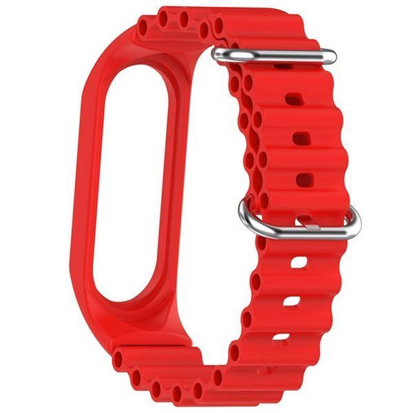 Ремінець Ocean Band для Xiaomi Mi Band 3/4/5/6/7 Red 212-01323 фото