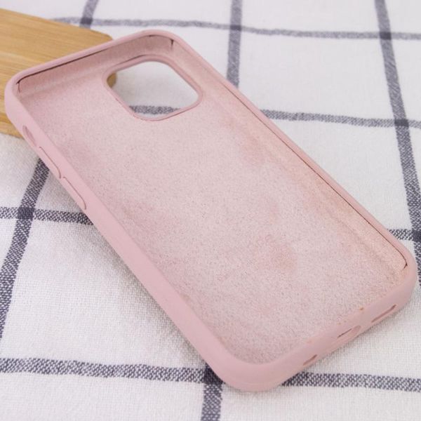 Чехол Silicone Case Full Protective для Apple iPhone 14 Plus (6.7") Pink Sand 555-04043 фото