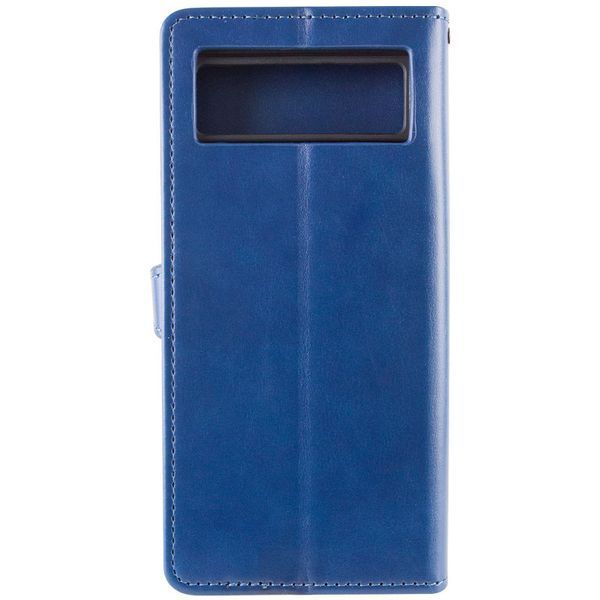 Шкіряний чохол-книжка GETMAN Gallant (PU) для Google Pixel 7a Синий 777-06343 фото