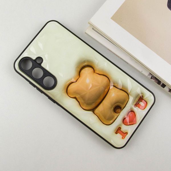 Чехол TPU+PC Prisma Fluffie для Samsung Galaxy A55 Bear 777-04126 фото