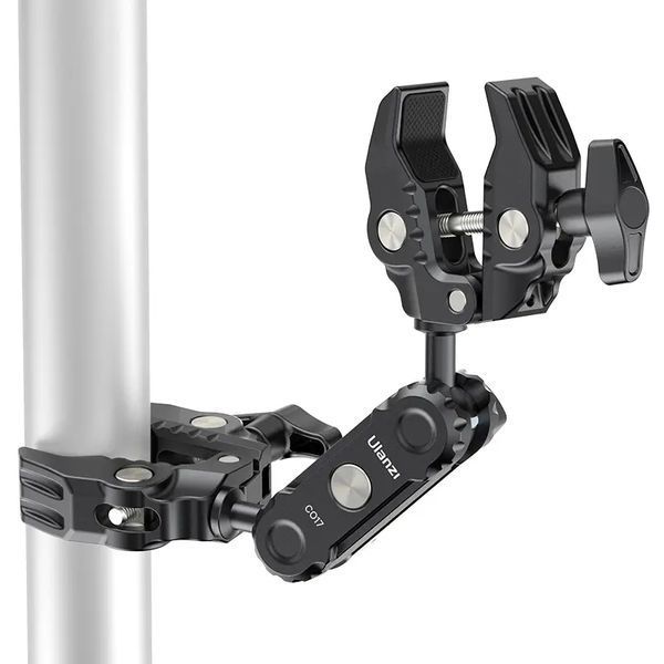 Шарнірне кріплення Ulanzi CO17 Super Clamp With Dual Ballhead Magic Arm (UV-C046GBB1 CO17) C046GBB1 фото