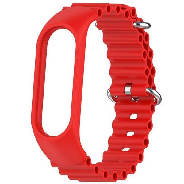 Ремінець Ocean Band для Xiaomi Mi Band 3/4/5/6/7 Red 212-01323 фото
