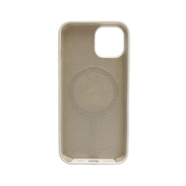 Чохол для смартфона Silicone Case Magnetic для Apple iPhone 14 White 666-03812 фото