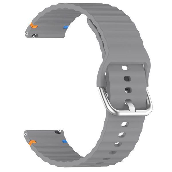 Силиконовый ремешок Wavy для Smart Watch 20mm Gray 212-01675 фото