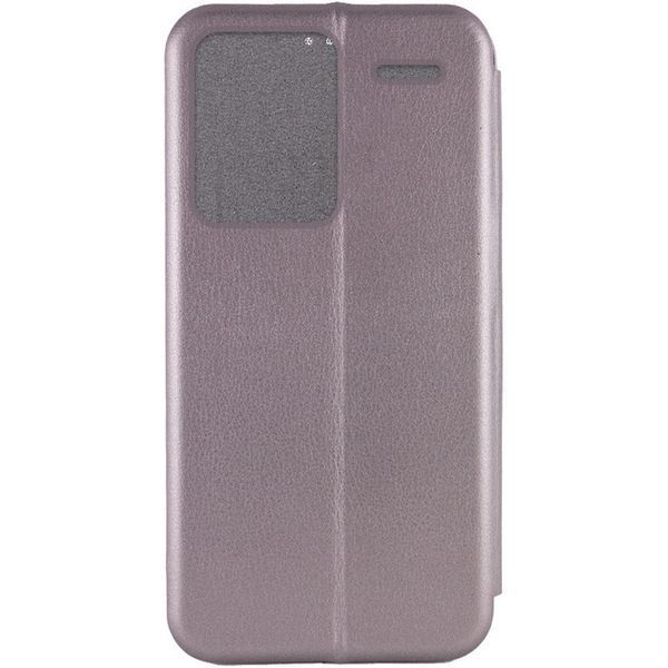 Кожаный чехол-книжка Classy для Xiaomi Redmi Note 13 Pro+ Grey 777-05577 фото
