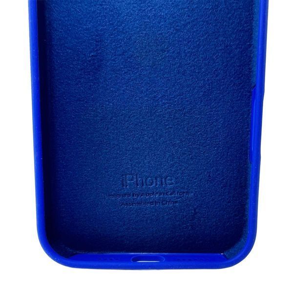 Силиконовый чехол для iPhone 16 Pro Shiny Blue 666-01220 фото