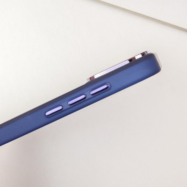 Чохол TPU+PC Lily with MagSafe для Apple iPhone 13 Pro (6.1") Deep Navy 214-03621 фото
