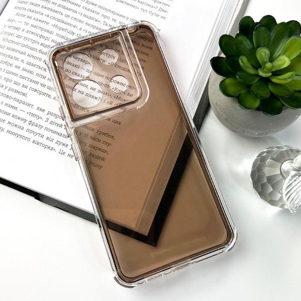 Противоударный чехол для смартфона Space III для Xiaomi Redmi Note 13 Pro 5G/Poco X6 Tea Brown 666-02240 фото